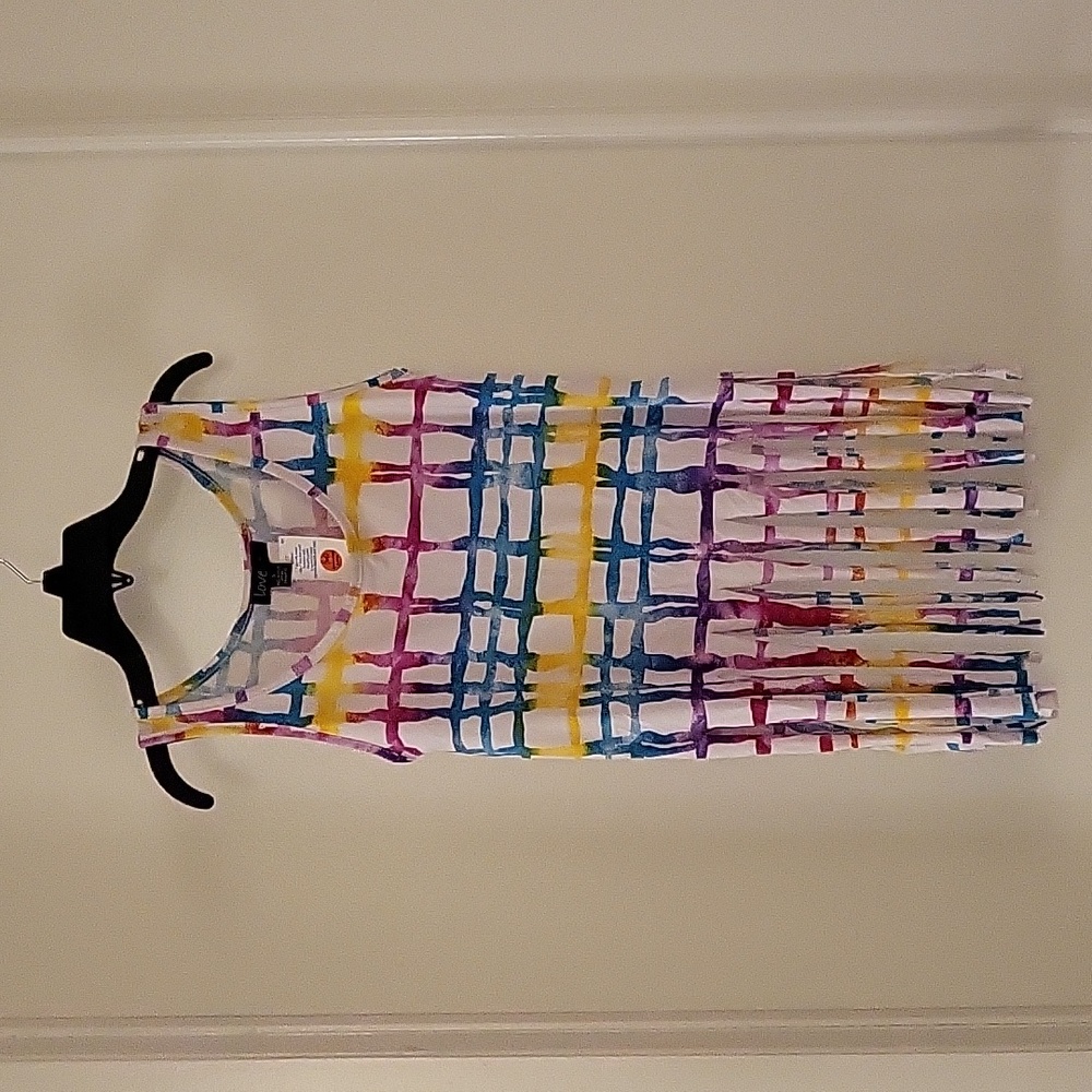 NWT Love Top Tank (Sz S) Multicolored